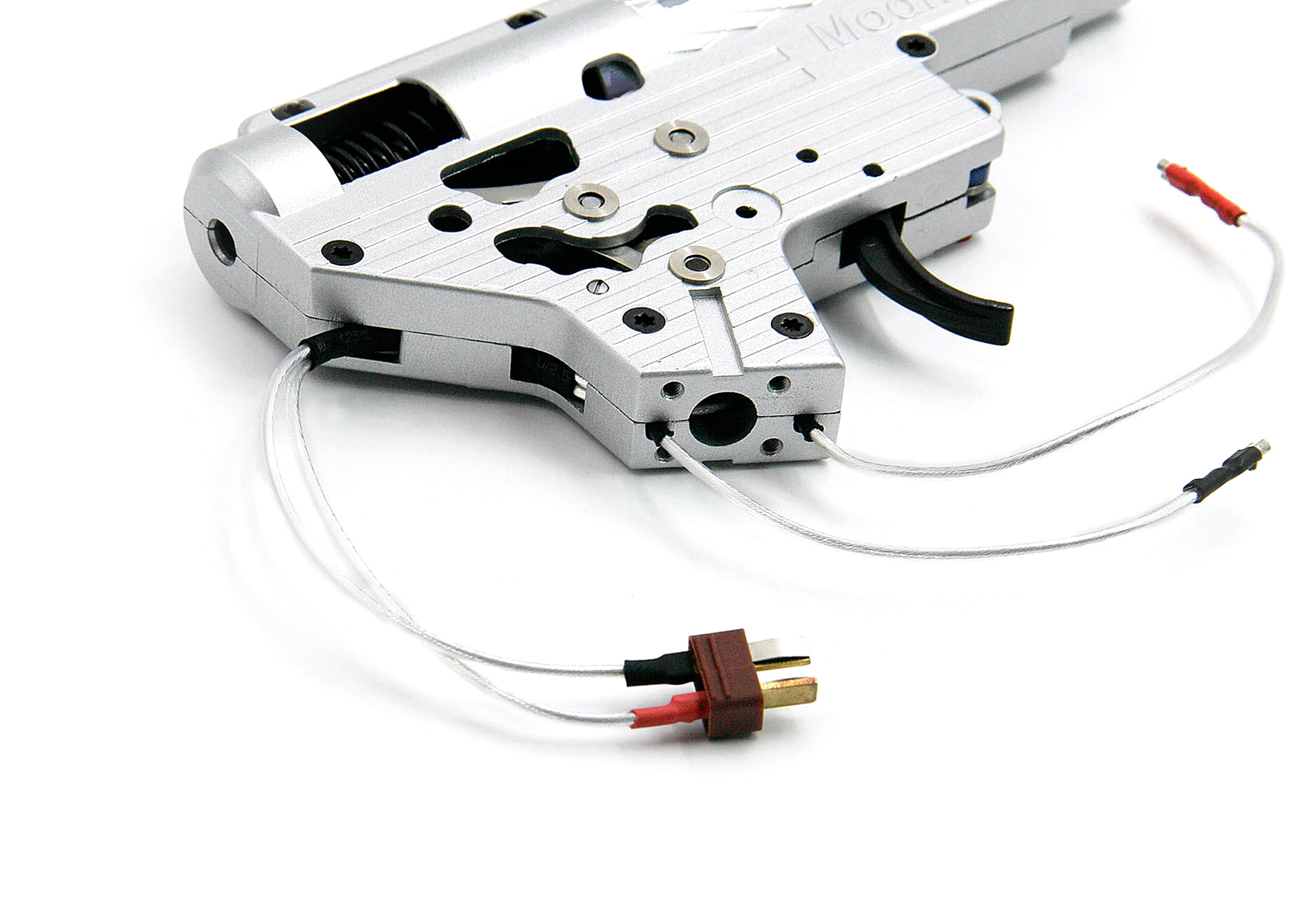 Complete Upgraded Gear Box Set for M4A1/RIS/SR16, Rear Wire (Torque Type|S120+, 8mm) - Modify Airsoft parts