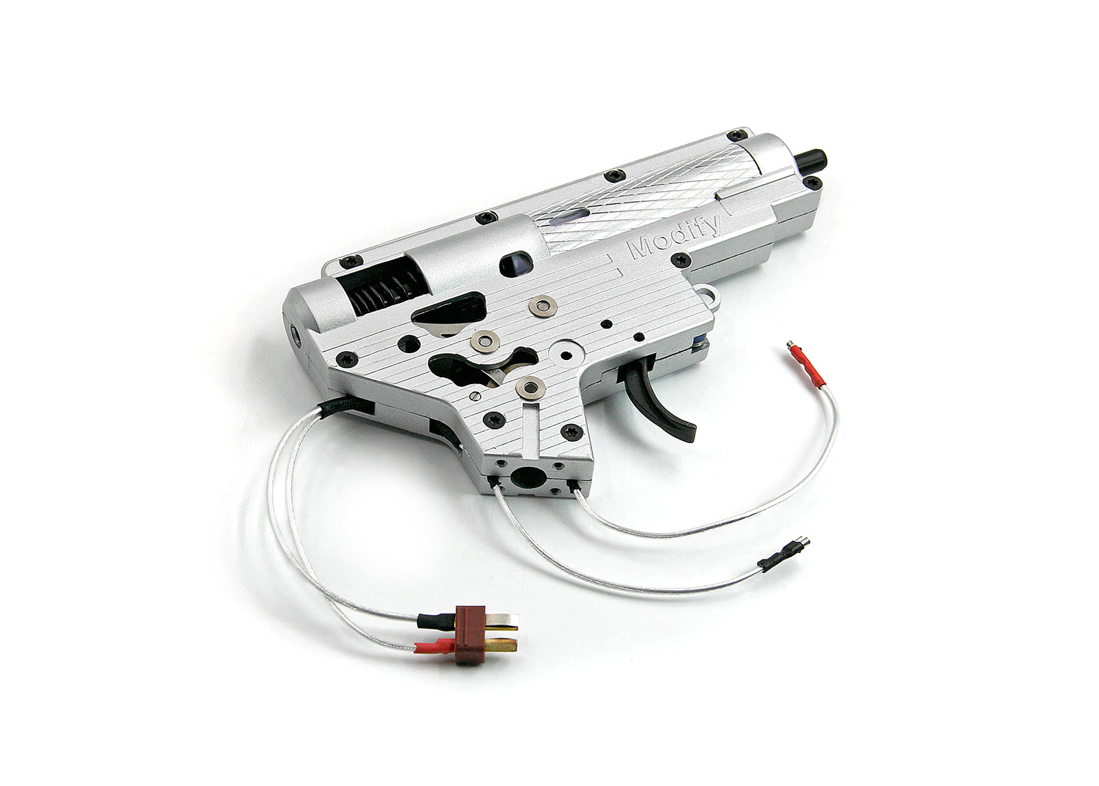 Complete Upgraded Gear Box Set for M4A1/RIS/SR16, Rear Wire (Torque Type|S120+, 8mm) - Modify Airsoft parts